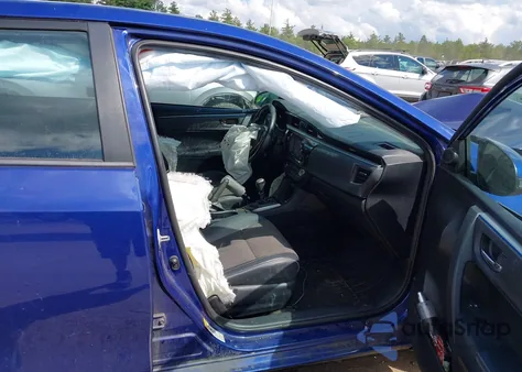 2014 Toyota Corolla S Plus z USA, uszkodzony, nr VIN 2T1BURHE9EC205878